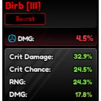 99.5% Semi-God Birb Anime Vanguards