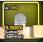 Anime Guardians Griffith (Sacrifice)