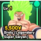 Broly (Legendary Super Saiyan) Anime Guardians