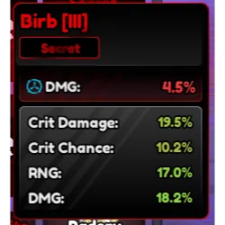 64.9% Birb Anime Vanguards