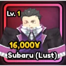 Subaru (Lust) Anime Guardians