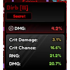 61.6% Birb Anime Vanguards