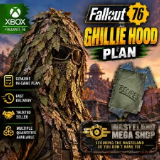 Plan: Ghillie Suit Hood