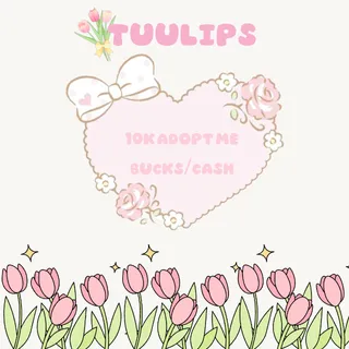 10k adopt me cash/bucks