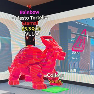 Rainbow Celesto Tortello
