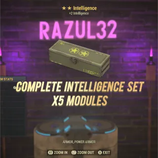 Intelligence mod x5