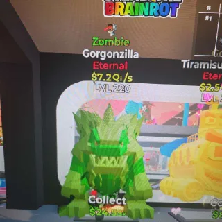 Fortnite Steal The Brainrot Zombie Gorgonzilla 1 Trait