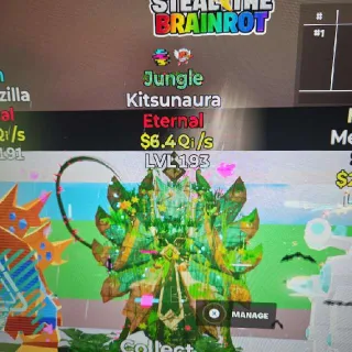 Steal The Brainrot Jungle Kitsunaura 31.2 Qi Max 2 Trait