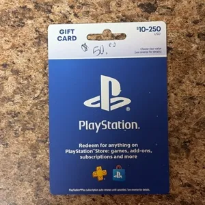 $50.00 PlayStation Store