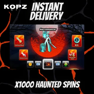 X1000 Haunted Spins