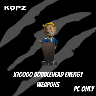 x10000 Bobblehead energy weapons