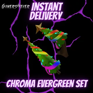 [ MM2 ] Chroma Evergreen Set | Murder Mystery 2