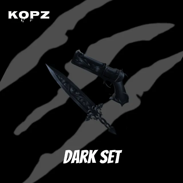 Dark Set ( Darksword & Darkshot ) Murder Mystery 2
