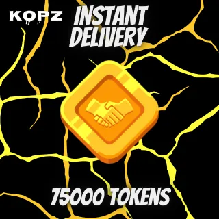 75000 TOKENS | 75K TOKENS