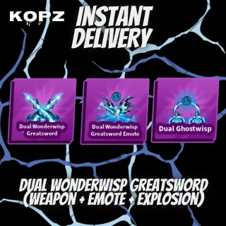 Dual Wonderwisp Greatsword Full Set