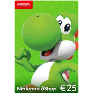 €25.00 EUR Nintendo eShop