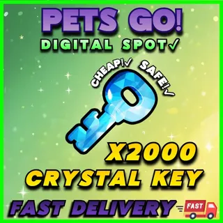 PETS GO CRYSTAL KEY