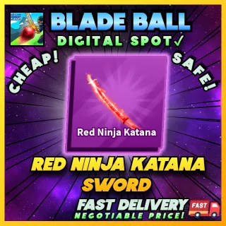 RED NINJA KATANA