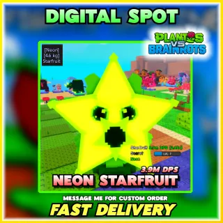 NEON STARFRUIT | PLANTS VS BRAINROTS