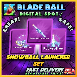 SNOWBALL LAUNCHER SET | BLADE BALL