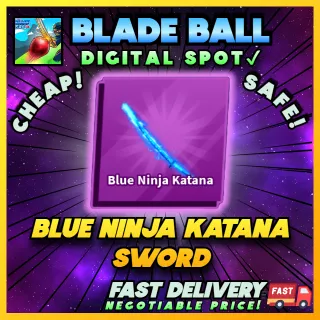 BLUE NINJA KATANA