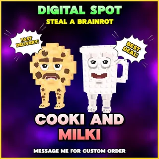 Cooki and Milki | STEAL A BRAINROT