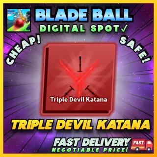 TRIPLE DEVIL KATANA