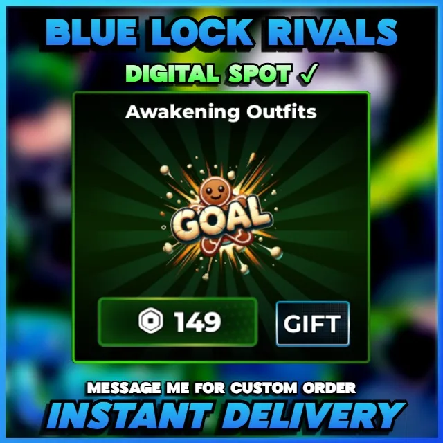 BLUE LOCK RIVALS - Blue Lock Rivals Game Item - Gameflip