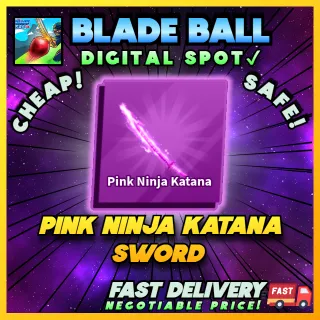 PINK NINJA KATANA