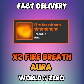 Limited | Dual Fire Breath Aura 