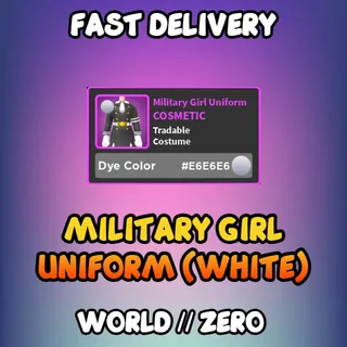 Military Girl Uniform