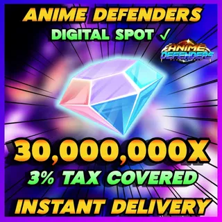 ANIME DEFENDERS GEMS