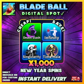 NEW YEAR SPINS | BLADE BALL