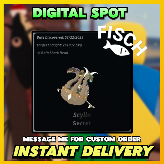 Scylla fisch game item gameflip