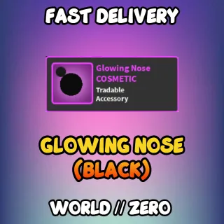 Glowing Nose Accessory