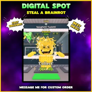 GOLD SPAGHETTI TUALETTI | STEAL A BRAINROT