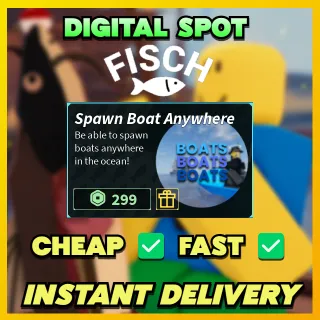 spawn boat anywhere | fisch