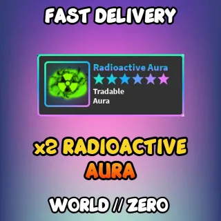 x2 Radioactive Aura