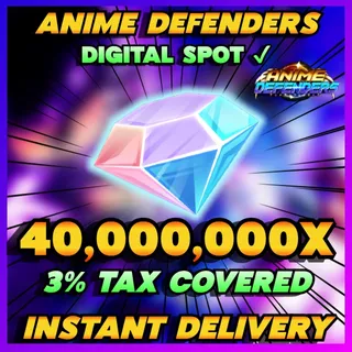 ANIME DEFENDERS GEMS