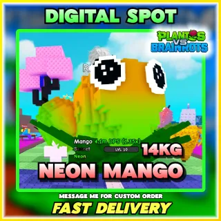 NEON MANGO [LVL10/14KG] | PLANTS VS BRAINROTS
