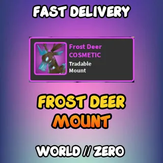 Frost Deer Mount