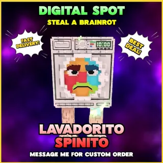 Lavadorito Spinito | STEAL A BRAINROT