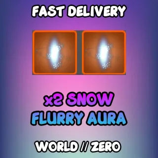 Limited | Dual Snow Flurry Aura