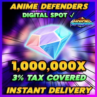 ANIME DEFENDERS GEMS