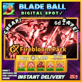 FIREBLOOM PACK | BLADE BALL