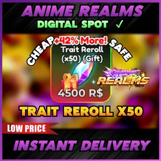 ANIME REALMS | TRAIT REROLL