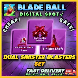 DUAL SINISTER BLASTER SET