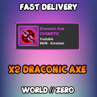 Limited | Dual Draconic Axe 