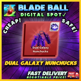 DUAL GALAXY NUNCHUCKS