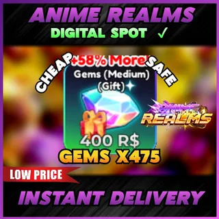 ANIME REALMS | GEMS